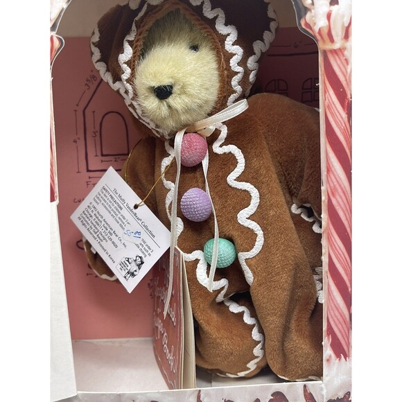 Muffy VanderBear Ginger Bear NABCO 1992 Limited Edition 8” Plush Stuffed Animal - Picture 2 of 16